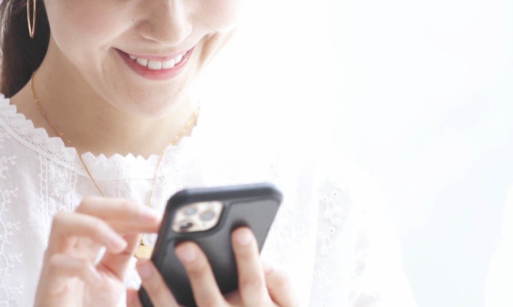 スマホでかんたんに注文できる