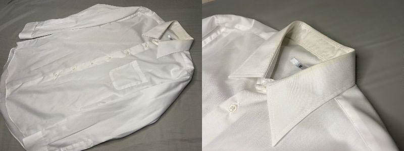 5点目：ワイシャツのビフォー
