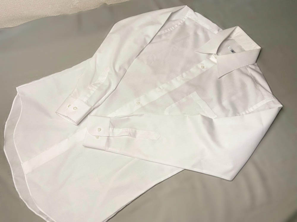 5点目：ワイシャツのアフター