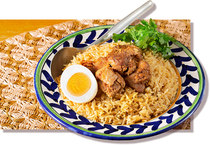 スパイスたっぷり！本格チキンビリヤニ 