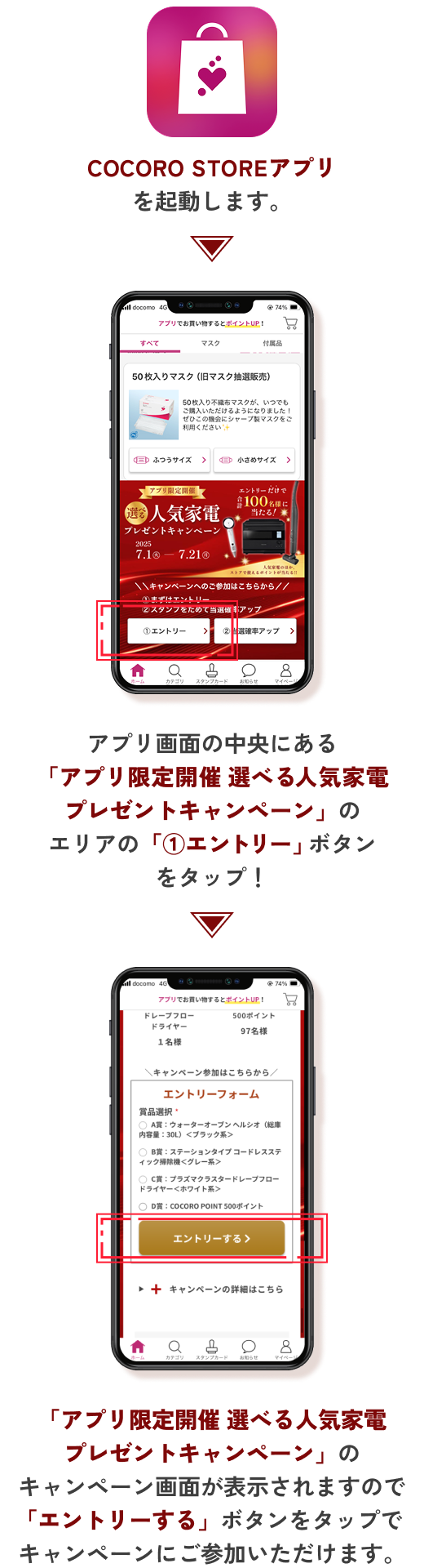 参加手順イメージ