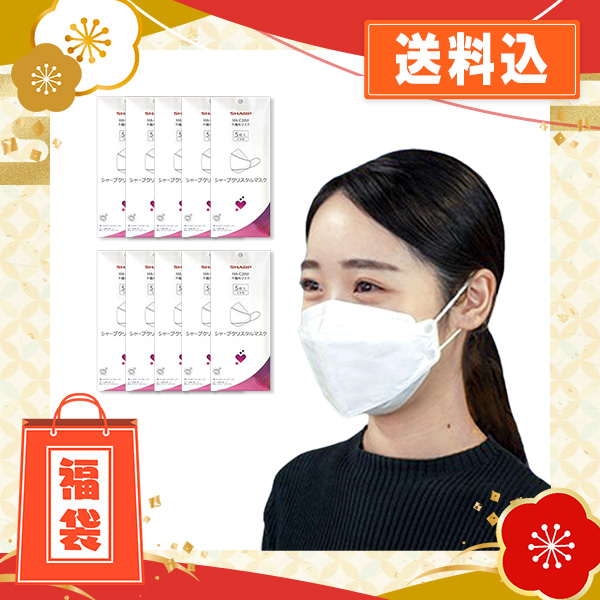 【数量限定】みんなで使える！便利な小分けマスク福袋