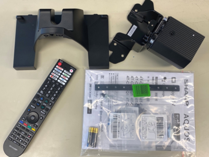 5. 付属品の確認