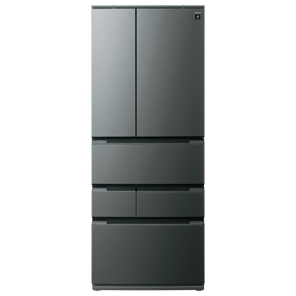 プラズマクラスター搭載フレンチドア冷蔵庫 SJ-MF55R-H