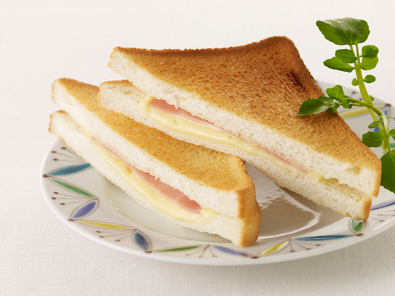 ハムチーズサンド