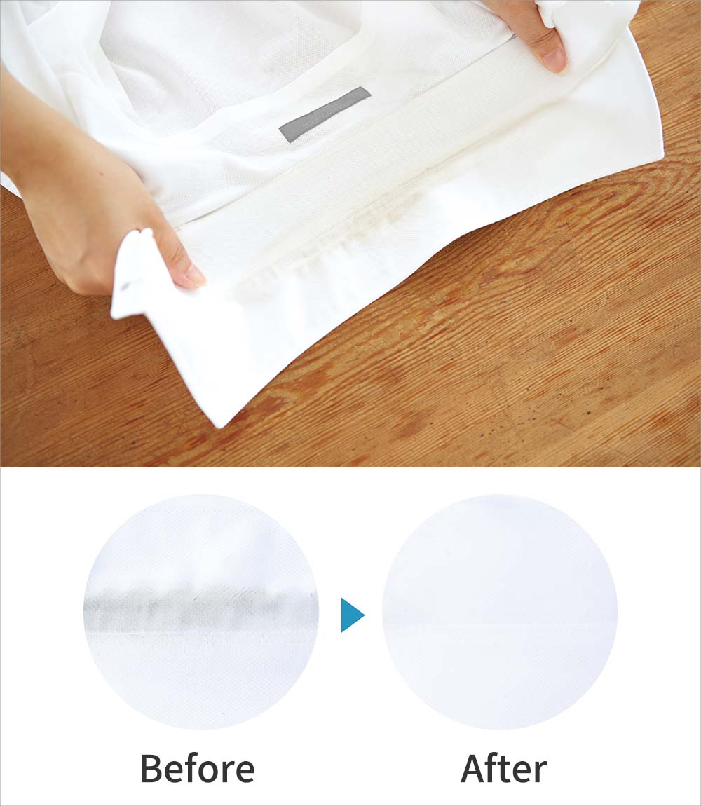ワイシャツの襟汚れ