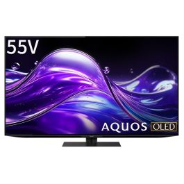 美品＊シャープ 55V型 有機EL テレビ(台付) シャープ公式通販】 55V型 4K有機ELテレビ+標準配送設置サービス