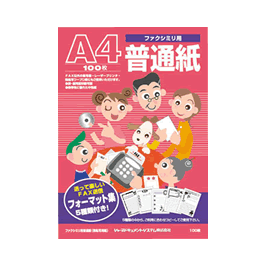 シャープ公式通販】 ファクシミリ用普通紙（A4カット紙、100枚入）｜ST