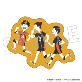 シャープ公式通販】 ハイキュー!! ピンズ／西谷・東峰・縁下 ゆる
