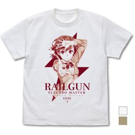 シャープ公式通販】 とある科学の超電磁砲T 御坂美琴 Tシャツ Ver.2.0