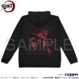 シャープ公式通販】 鬼滅の刃 煉獄杏寿郎 薄手ドライパーカー/BLACK-S