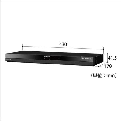ムロ SHARP ブルーレイディスクレコーダー 2B-C20ET1 Amazon | シャープ 2TB 3チューナー AQUOS ブルーレイレコーダー 2B
