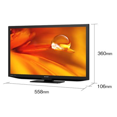 人気デザイナー シャープ公式通販】 地上・BS・110度CSデジタル 24V型 液晶テレビ