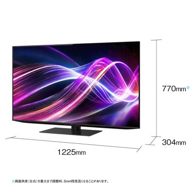 シャープ公式通販】 55V型 4K有機ELテレビ+標準配送設置サービス