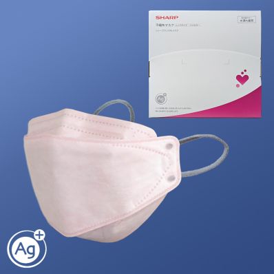 シャープ公式通販】 【通常購入】不織布マスク-シャープクリスタル