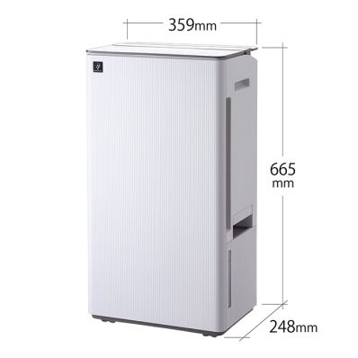 ⭐️SHARP シャープ 新品 衣類乾燥除湿機 CV-T190-Wホワイト系⭐️ シャープ公式通販】 プラズマクラスター衣類乾燥除湿機｜CV-T190