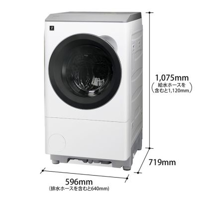 シャープ公式通販】 【左開きタイプ】プラズマクラスタードラム式洗濯