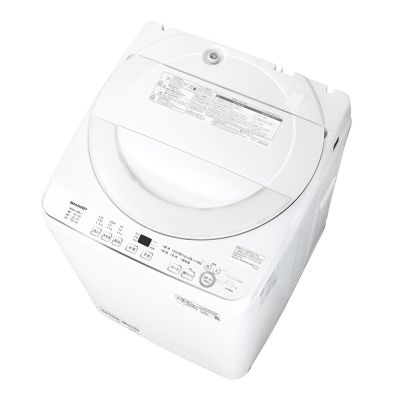 シャープ公式通販】 全自動洗濯機＜ホワイト系＞+標準配送設置サービス