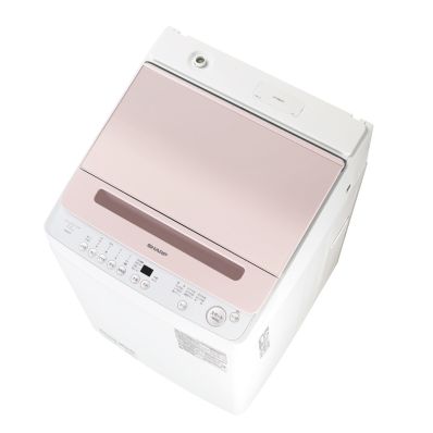 シャープ公式通販】 【整備済み再生品】全自動洗濯機＜ピンク系＞+標準
