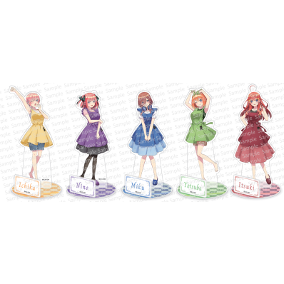 五等分の花嫁 アクリルキーホルダー ホットクック シャープ SHARP ホットクック／空気清浄機カスタマイズサービス＜「五等分の花嫁