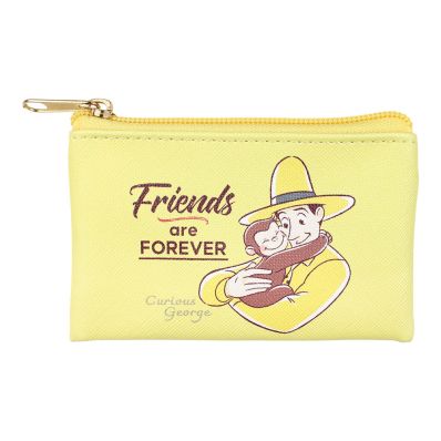 シャープ公式通販】 おさるのジョージ シークレットフラットミニポーチ