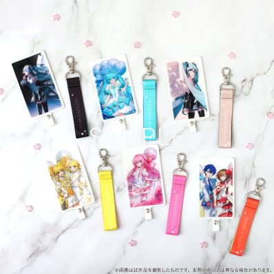 Kaito & Meiko Rubber Strap Key Chain Vocaloid Hatsune Miku