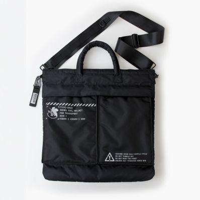シャープ公式通販】 EVANGELION NERV ヘルメットバッグ/BLACK|UL