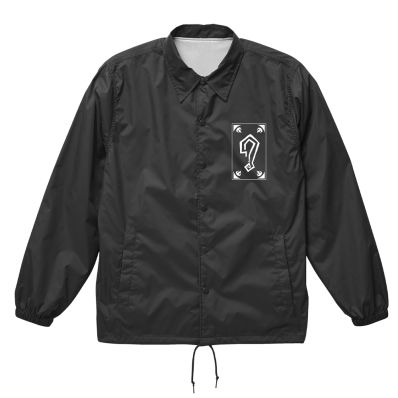 4Q CONDITIONING / LOGO COACH JACKET (BLACK / YELLOW