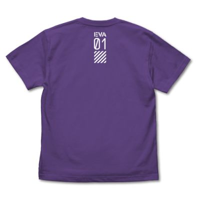 シャープ公式通販】 EVANGELION 初号機ロゴ Tシャツ/VIOLET PURPLE-XL