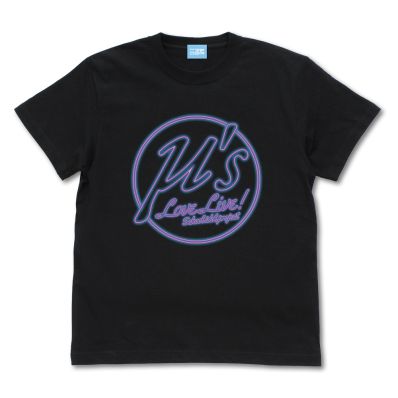 シャープ公式通販】 ラブライブ！ μ's ネオンサインロゴ Tシャツ