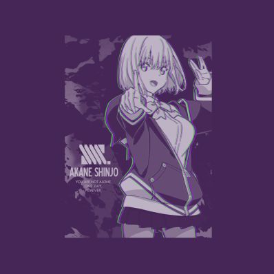 グリッドマン ユニバース フルグラフィックTシャツ 新条 アカネ