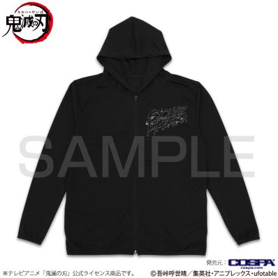 シャープ公式通販】 鬼滅の刃 宇髄天元 薄手ドライパーカー/BLACK-L|UL