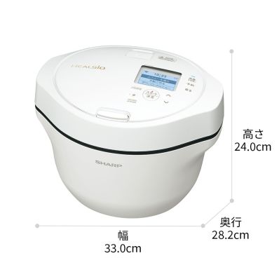 シャープ公式通販】 へルシオ ホットクック＜無線LAN搭載＞＜1.6L