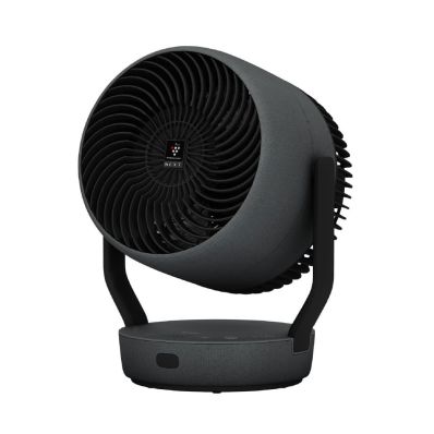 ブラック サーキュレーター 円筒形 STF-DCD18T-B サーキュレーター扇風機 デザインタイプ アイリス
