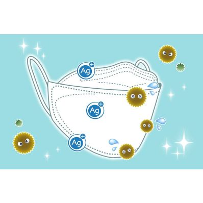 シャープ公式通販】 【通常購入】不織布マスク-シャープクリスタル