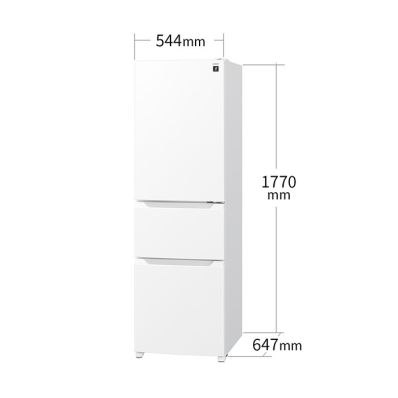 シャープ公式通販】 プラズマクラスター搭載冷蔵庫＜ホワイト系＞+標準