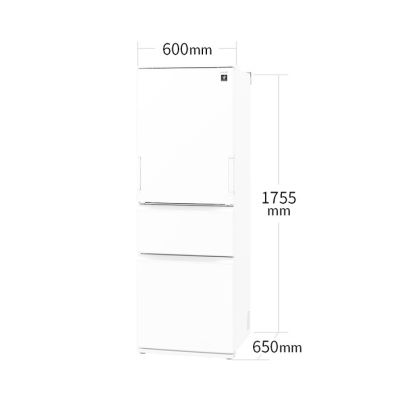 シャープ公式通販】 プラズマクラスター搭載どっちもドア冷蔵庫