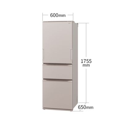 シャープ公式通販】 左右開き冷蔵庫＜マットベージュ＞+標準配送設置
