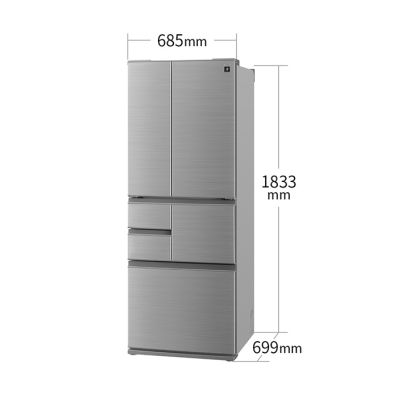 Ｒ 中古  SHARP 冷蔵庫（515L・フレンチドア） プラズマクラスター7000搭載　2016年製 ヨドバシ.com - シャープ SHARP 冷蔵庫（515L・フレンチドア