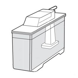 シャープ　冷蔵庫用　給水タンク （201 421 0128）