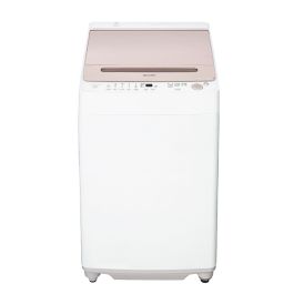 【シャープ公式通販】 全自動洗濯機＜ピンク系＞+標準配送設置 