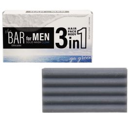 The BAR Men 3in1 Solid Wash CLEAR