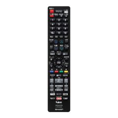 シャープ　4Kレコーダー用　リモコン（004 638 0294）