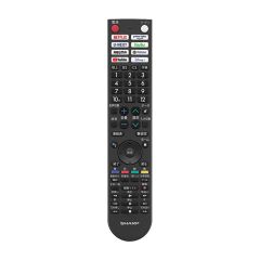 シャープ　テレビ用　リモコン（010 638 0611）