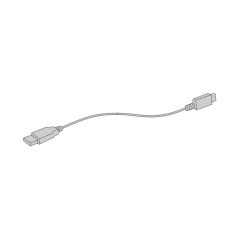 シャープ　ハンディファン用　充電ケーブル（約30cm）＜本体色：ピンク系＞（214 512 0002）