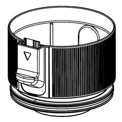 シャープ　掃除機用　フィルターカバー（217 110 3673）