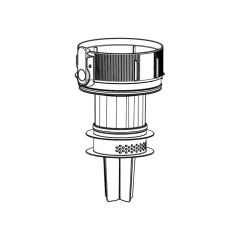 シャープ　掃除機用　筒型フィルター(上)（217 110 7173）