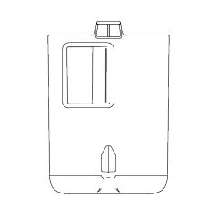 シャープ　掃除機用　ダストカップ（217 137 0616）