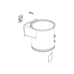 シャープ　掃除機用　ダストカップ（217 137 0683）
