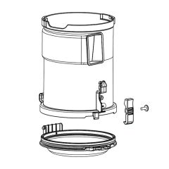 シャープ　掃除機用　ダストカップ（217 344 0081）